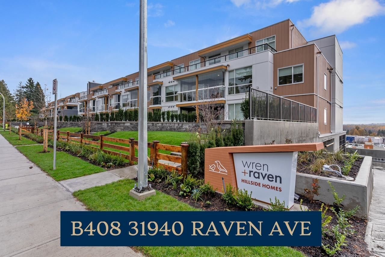 Main Photo: B408 31940 RAVEN Avenue in Mission: Mission BC Condo for sale in "WREN & RAVEN" : MLS®# R2833423