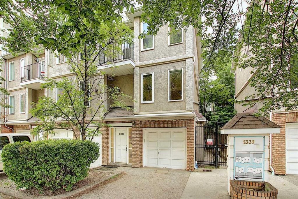 Main Photo: 3 1339 14 Avenue SW in Calgary: Beltline Row/Townhouse for sale : MLS®# A1186998