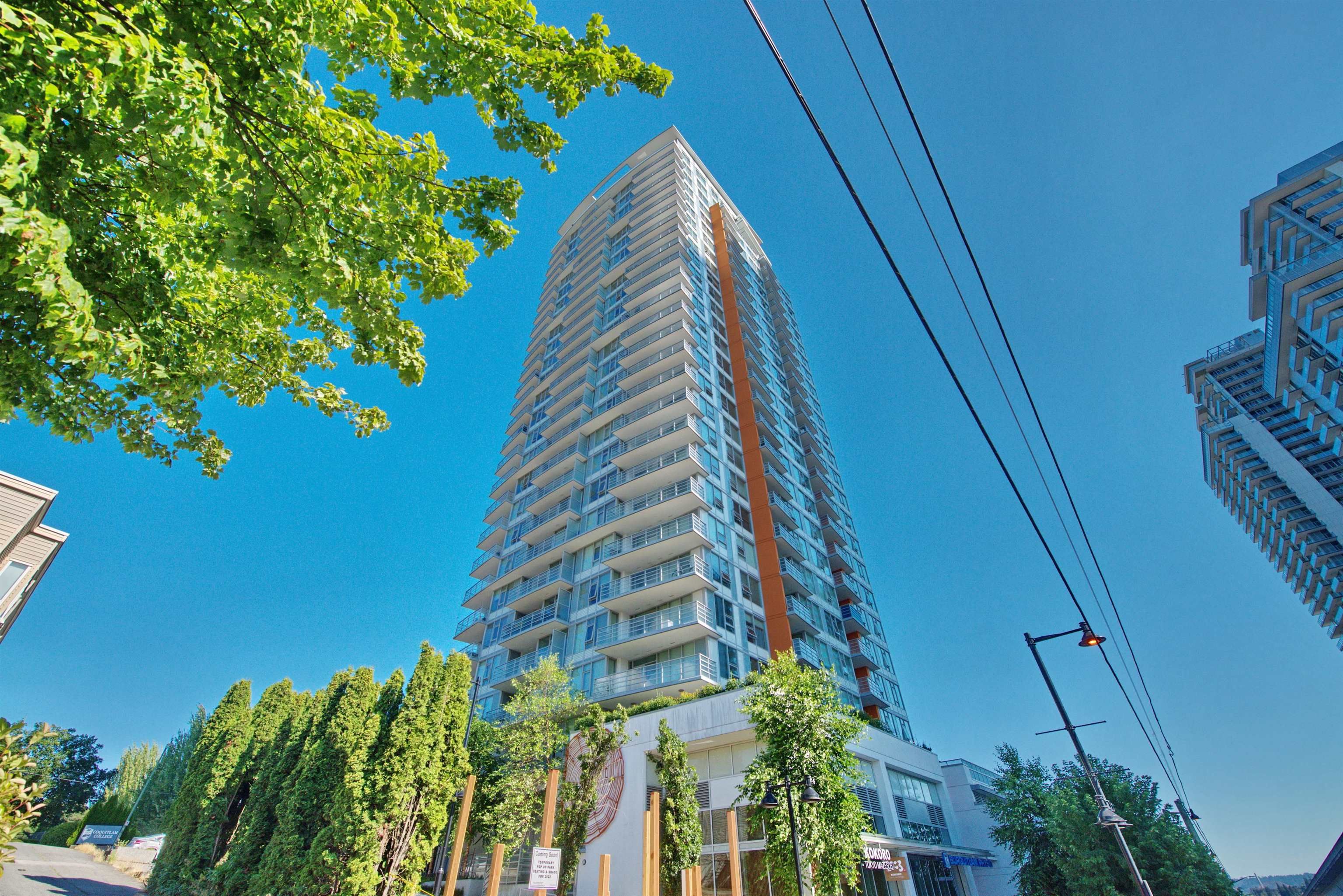 Main Photo: 808 530 WHITING Way in Coquitlam: Coquitlam West Condo for sale : MLS®# R2714135