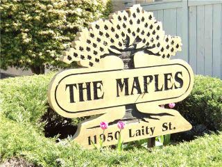 Photo 20: 19 11950 LAITY Street in Maple Ridge: West Central Townhouse for sale in "THE MAPLES" : MLS®# V1115727