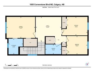 Photo 17: 1855 Cornerstone Boulevard NE in Calgary: Cornerstone Semi Detached (Half Duplex) for sale : MLS®# A2124194