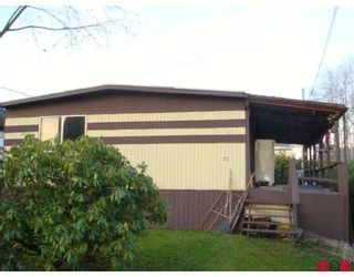 Photo 1: 73 9950 WILSON Street in Mission: Stave Falls Manufactured Home for sale in "RUSKIN PLACE" : MLS®# F2729674