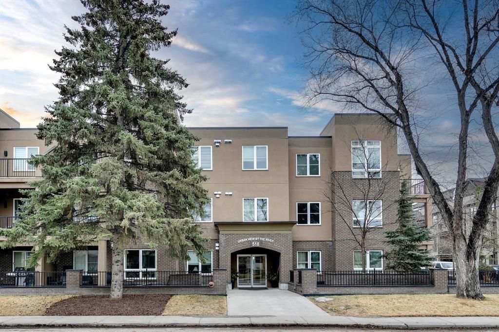 Main Photo: 302 518 33 Street NW in Calgary: Parkdale Apartment for sale : MLS®# A2115855
