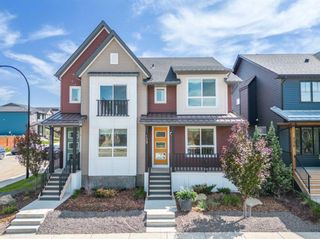 Photo 1: 139 Livingston Avenue NE in Calgary: Livingston Semi Detached (Half Duplex) for sale : MLS®# A2055088
