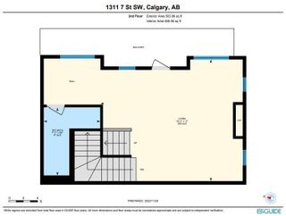 Photo 28: 1311 7 Street SW in Calgary: Beltline Row/Townhouse for sale : MLS®# A2013405