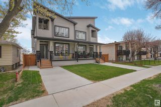 Photo 1: 8531 89 Street in Edmonton: Zone 18 House Half Duplex for sale : MLS®# E4294475