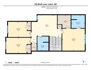 Photo 43: 522 Bluff Lane: Leduc House for sale : MLS®# E4370060