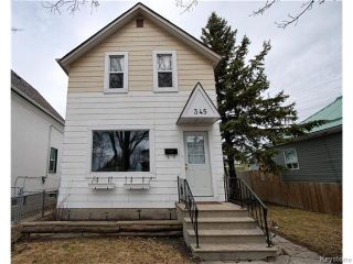 Photo 1: 345 Dumoulin Street in Winnipeg: St Boniface Residential for sale (South East Winnipeg)  : MLS®# 1608261