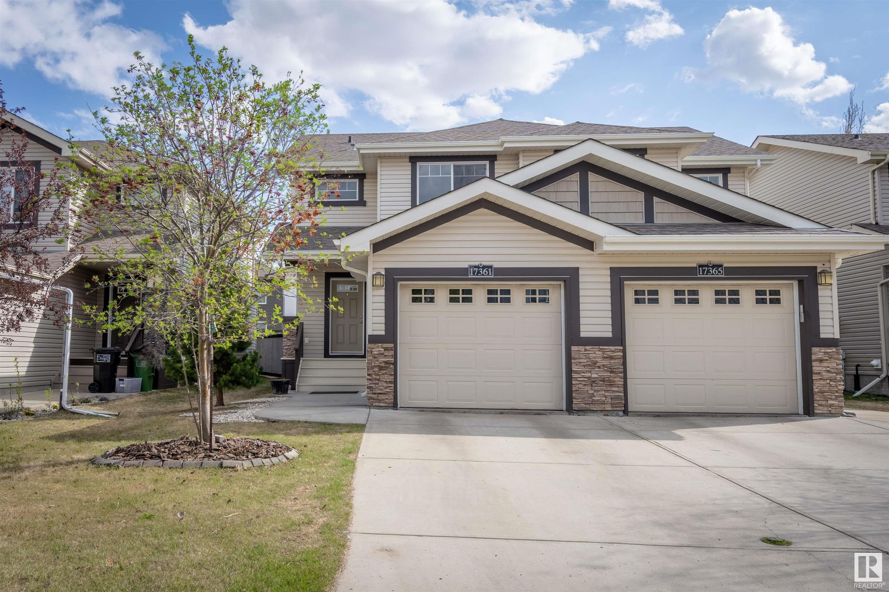 Main Photo: 17361 8A Avenue SW in Edmonton: Zone 56 House Half Duplex for sale : MLS®# E4340527