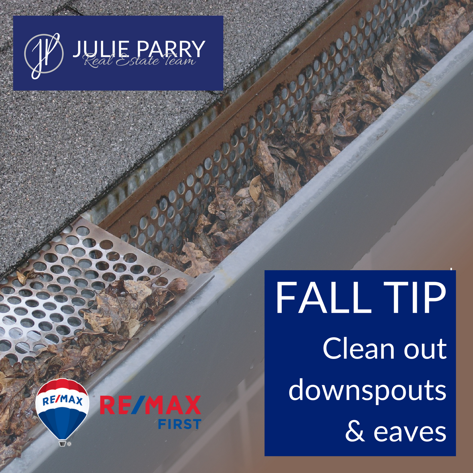 Clean Out Your Eaves & Downspouts!