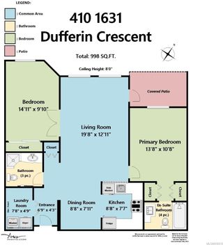 Photo 7: 410 1631 Dufferin Cres in Nanaimo: Na Central Nanaimo Condo for sale : MLS®# 935013