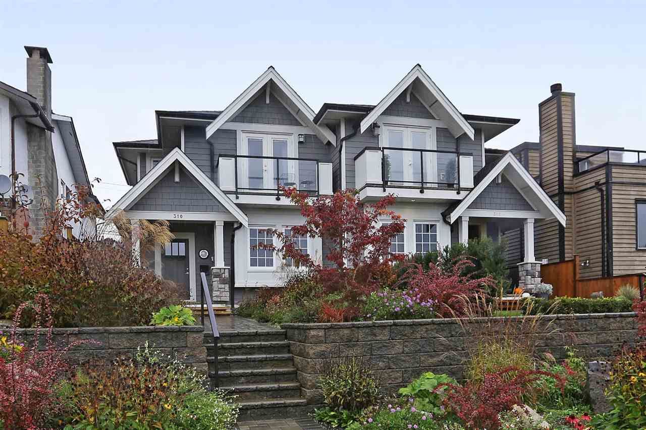 Main Photo: 310 E 5TH Street in North Vancouver: Lower Lonsdale 1/2 Duplex for sale : MLS®# R2330089