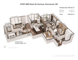 Photo 39: 1107 288 W 1ST Avenue in Vancouver: False Creek Condo for sale in "JAMES" (Vancouver West)  : MLS®# R2825386