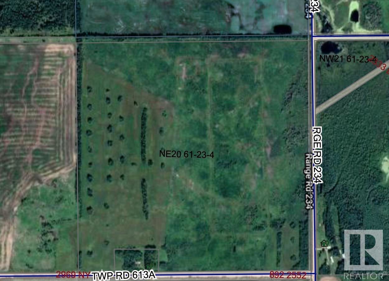 Main Photo: TWP RD 613A RGE RD 234: Rural Westlock County Rural Land/Vacant Lot for sale : MLS®# E4276161