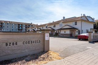 Photo 1: 9 9206 CORBOULD Street in Chilliwack: Chilliwack Proper West Townhouse for sale in "Kavala Court" : MLS®# R2722181