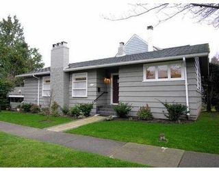 Photo 1: 6105 Larch St. in Vancouver: Kerrisdale House for sale (Vancouver West)  : MLS®# V572811