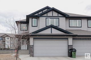 Photo 1: 13028 166 Avenue NW in Edmonton: Zone 27 House Half Duplex for sale : MLS®# E4382569
