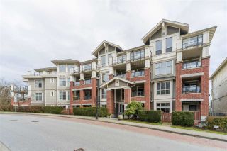 Photo 1: 102 285 ROSS Drive in New Westminster: Fraserview NW Condo for sale in "The Grove at Victoria Hill" : MLS®# R2554352