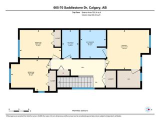 Photo 36: 605 70 Saddlestone Drive NE in Calgary: Saddle Ridge Row/Townhouse for sale : MLS®# A2107707