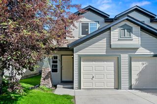 Photo 1: 85 Everstone Place SW in Calgary: Evergreen Row/Townhouse for sale : MLS®# A1239032