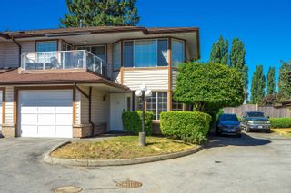 Photo 1: 22 32659 GEORGE FERGUSON Way in Abbotsford: Abbotsford West Townhouse for sale in "Canterbury Gate" : MLS®# R2717349