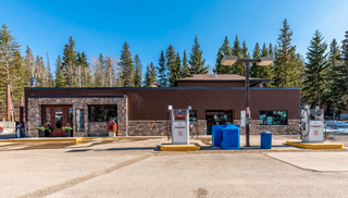 Photo 1: Gas station & cafe shop for sale East of Calgary Alberta: Business with Property for sale