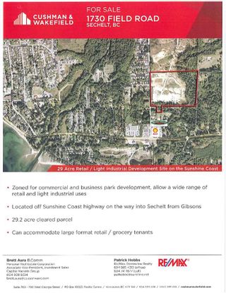 Photo 3: 1730 FIELD Road in Sechelt: Sechelt District Land for sale (Sunshine Coast)  : MLS®# R2027211