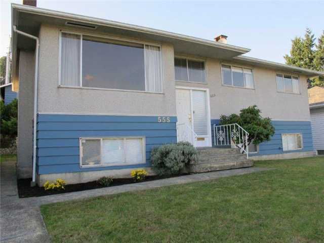 Main Photo: 555 GARFIELD Street in New Westminster: The Heights NW House for sale : MLS®# V976376
