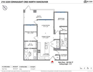 Photo 21: 218 3220 CONNAUGHT Crescent in North Vancouver: Edgemont Condo for sale in "CONNAUGHT" : MLS®# R2870327