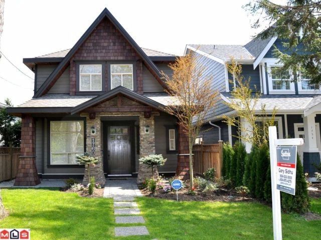 Main Photo: 1760 140TH ST in Surrey: Sunnyside Park Surrey House for sale in "OCEAN PARK" (South Surrey White Rock)  : MLS®# F1102309