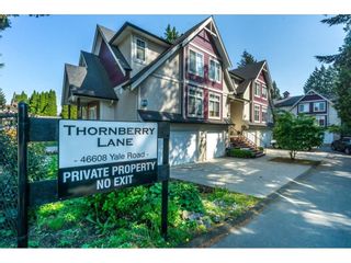 Photo 2: 5 46608 YALE Road in Chilliwack: Chilliwack E Young-Yale Townhouse for sale in "Thornberry Lane" : MLS®# R2267877