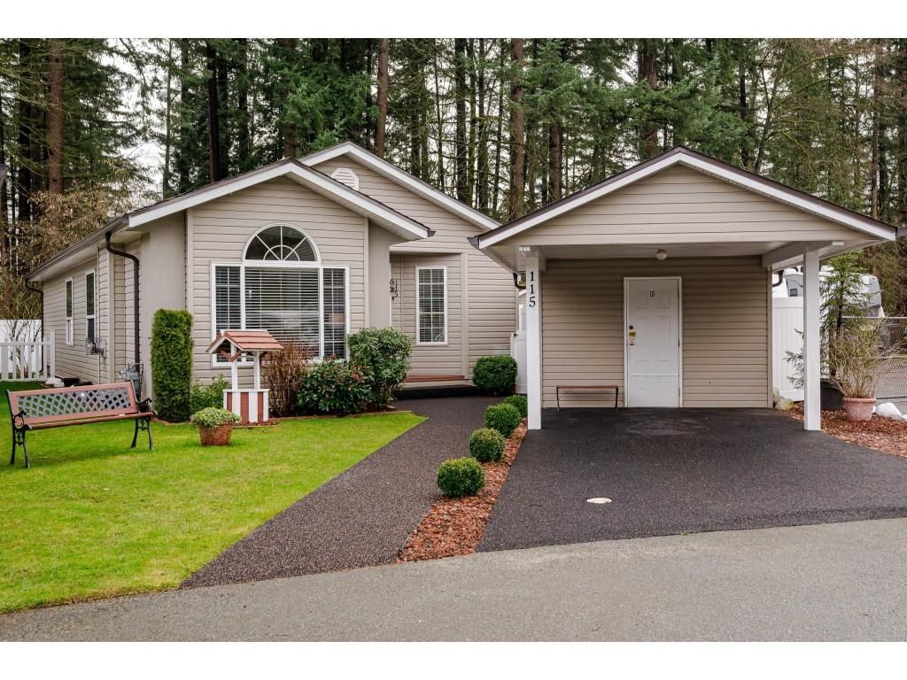 Main Photo: 115 9080 198 Street in Langley: Walnut Grove Manufactured Home for sale in "Forest Green Estates" : MLS®# R2660353