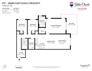 Photo 24: 517 20686 EASTLEIGH Crescent in Langley: Langley City Condo for sale in "GEORGIA WEST" : MLS®# R2641818