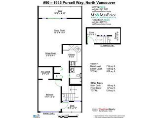 Photo 13: # 90 1935 PURCELL WY in North Vancouver: Lynnmour Condo for sale in "LYNNMOUR SOUTH" : MLS®# V1025318