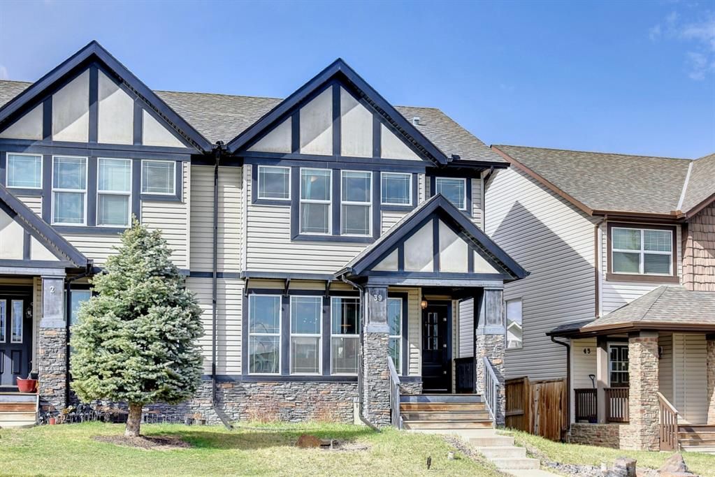 Main Photo: 39 Panora Square NW in Calgary: Panorama Hills Semi Detached for sale : MLS®# A1244306