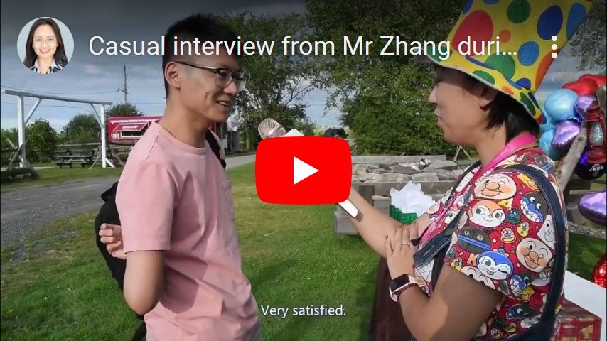 Casual interview from Mr Zhang during Clients Event 2019 Summer 随机采访 张先生 2019夏客户答谢会