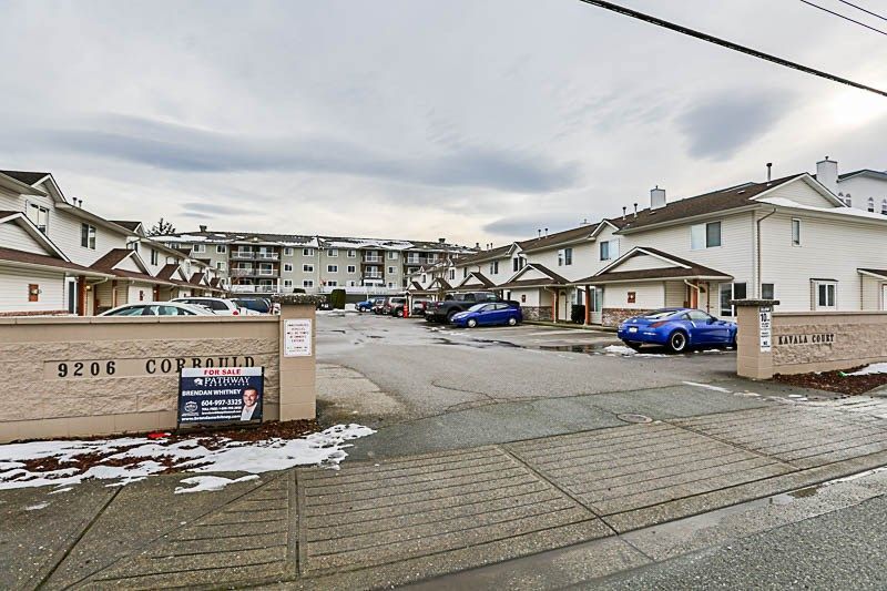 Main Photo: 17 9206 CORBOULD Street in Chilliwack: Chilliwack W Young-Well Townhouse for sale : MLS®# R2232264