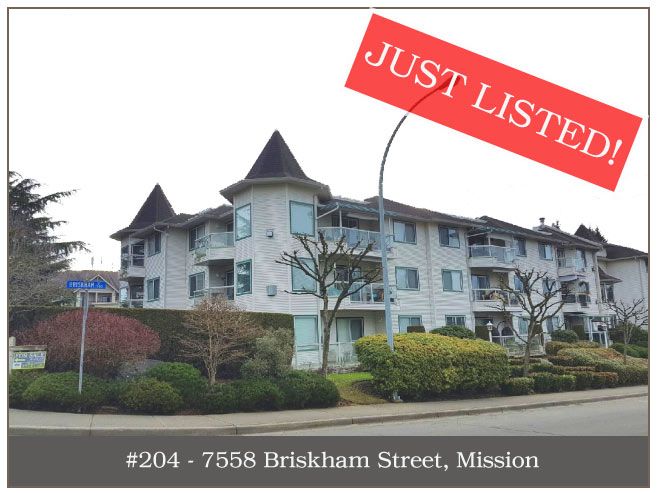 Main Photo: 204 7554 BRISKHAM Street in Mission: Mission BC Condo for sale in "Briskham Manor" : MLS®# R2134752