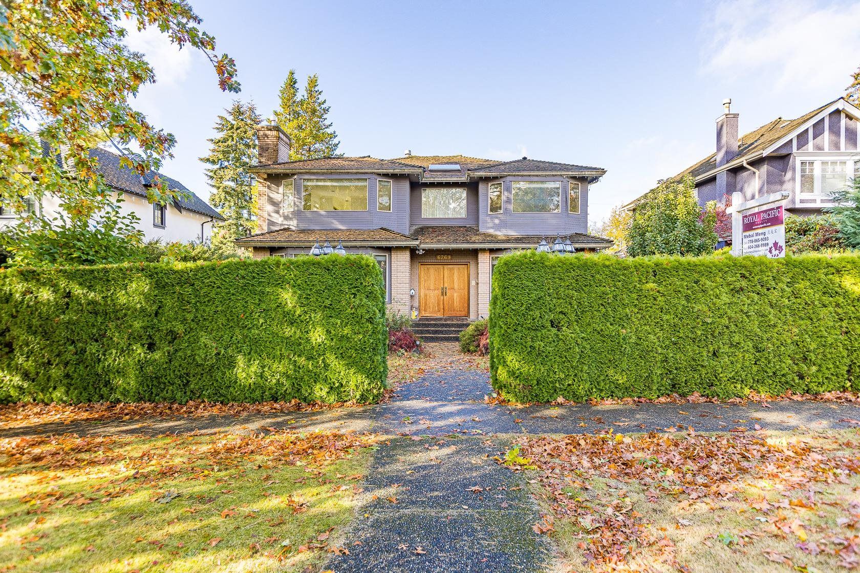 Main Photo: 6269 ANGUS Drive in Vancouver: South Granville House for sale (Vancouver West)  : MLS®# R2734960