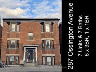 Main Photo: 287 Ossington Avenue in Toronto: Trinity-Bellwoods House (2 1/2 Storey) for sale (Toronto C01)  : MLS®# C8116998