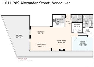 Photo 13: 1011 289 ALEXANDER Street in Vancouver: Strathcona Condo for sale in "THE EDGE" (Vancouver East)  : MLS®# R2873493