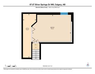 Photo 35: 67 27 Silver Springs Drive NW in Calgary: Silver Springs Row/Townhouse for sale : MLS®# A1197794