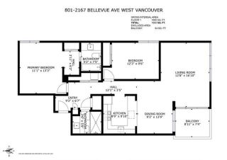 Photo 31: 801 2167 BELLEVUE Avenue in West Vancouver: Dundarave Condo for sale in "The Vandemar West" : MLS®# R2749778