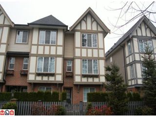Photo 1: 50 20875 80th Avenue in Langley: Willoughby Heights Townhouse for sale : MLS®# F1220454