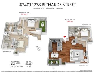 Photo 20: 2401 1238 RICHARDS Street in Vancouver: Yaletown Condo for sale in "METROPOLIS" (Vancouver West)  : MLS®# R2249261