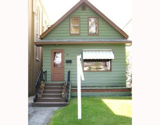 Photo 2: 320 HOME Street in WINNIPEG: West End / Wolseley Single Family Detached for sale (West Winnipeg)  : MLS®# 2712304