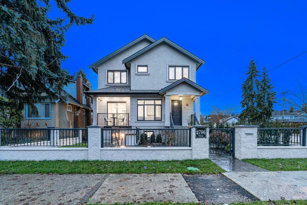 Main Photo: 2796 W 21ST Avenue in Vancouver: Arbutus 1/2 Duplex for sale (Vancouver West)  : MLS®# R2744961