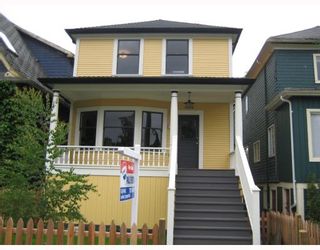 Main Photo: 1608 E 4TH Avenue in Vancouver: Grandview VE House for sale (Vancouver East)  : MLS®# V714537