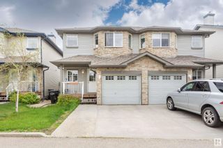 Photo 1: 12 6304 SANDIN Way in Edmonton: Zone 14 House Half Duplex for sale : MLS®# E4308168