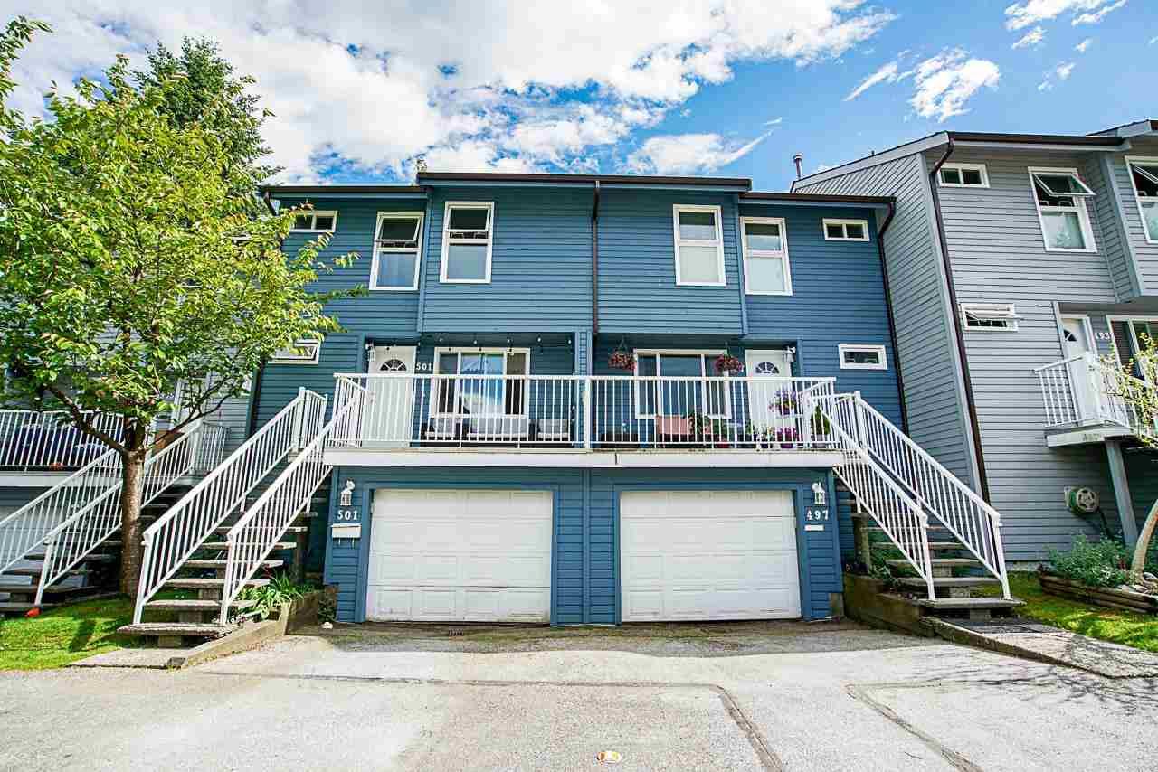 Main Photo: 501 CARLSEN PLACE in Port Moody: North Shore Pt Moody Townhouse for sale : MLS®# R2583157